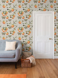 Botanical Oranges & Swallowtail Butterflies