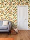 Botanical Oranges & Swallowtail Butterflies